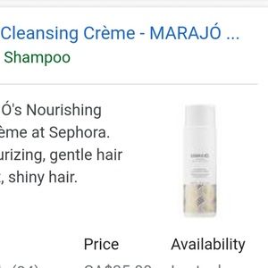 Sephora Makeup - NEW Marajo Nourishing Cleansing Creme Sephora Makeup - NEW Marajo Nourishing Cleansing Creme